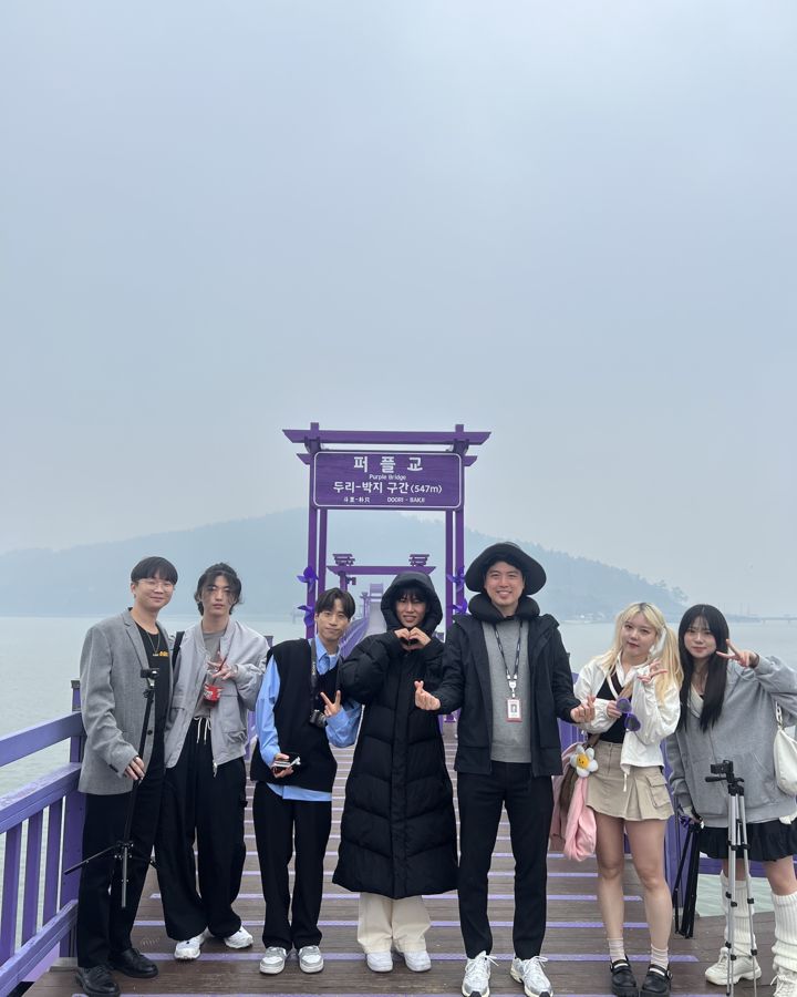 촬영을 마치고 함께한 크리에이터들
